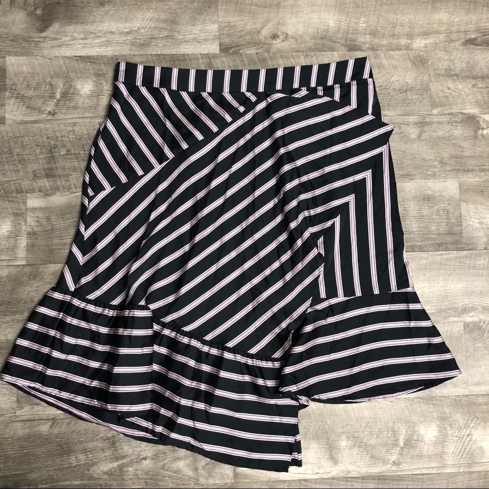 NWOT A New Day Striped Skirt